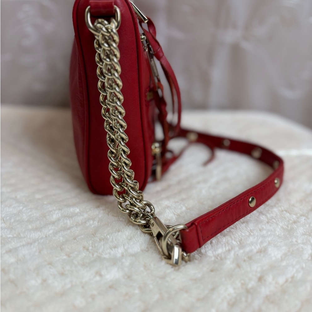 Rebecca Minkoff 5 Zip Red Crossbody Bag - Picture 11 of 16